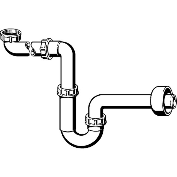 сифон для раковины viega 606220