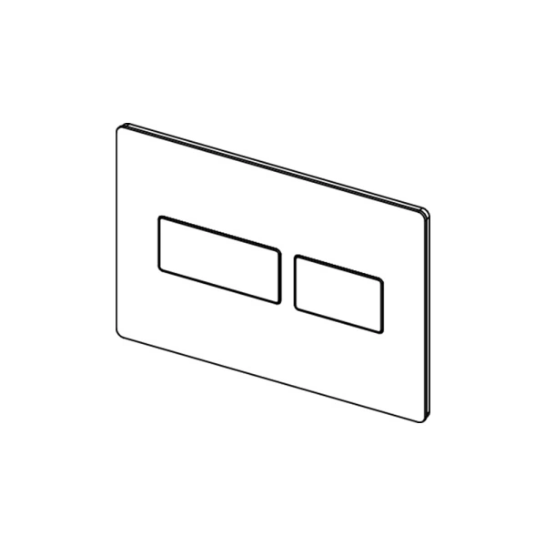 кнопка смыва tece tecesolid 9240438 для инсталляции, графит матовый