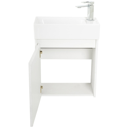 тумба под раковину belbagno kraft mini-500/260-1a-so-bo-l, цвет белый.