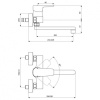 смеситель для кухни ideal standard ceraplan iii b0726aa