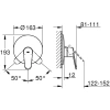 смеситель для душа grohe eurodisc cosmopolitan 19549002