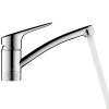 смеситель hansgrohe mysport 13860000 для кухни, однорычажный, хром