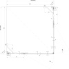 душевой уголок ravak smartline smsrv4 90х90 1sv77a00z1 transparent, профиль хром