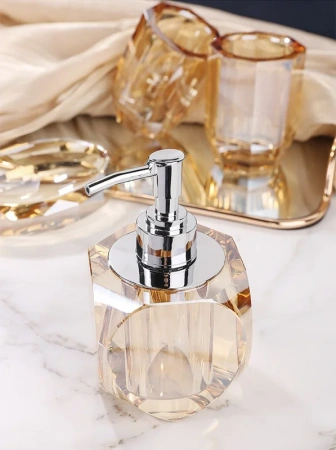 дозатор для мыла kassatex caprice cpr-ldq квадратный, шампань