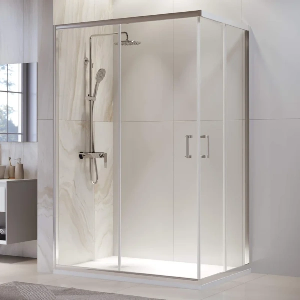 Душевой уголок RGW Passage PA-246 90х120 см, профиль хром, стекло прозрачное