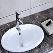 Раковина встраиваемая 56 см CeramaLux 3172 белая