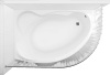 карниз для ванны aquanet mayorca полукруглый 150х100 00162369