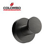 Крючок Colombo Design Plus W4917.GM одинарный, графит матовый