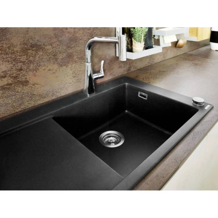 смеситель для кухни hansgrohe metris select m71 73805000, хром