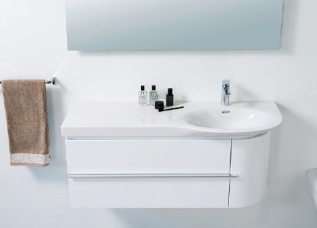 тумба под раковину laufen palace new 4.0160.2.075.463.1 белый матовый