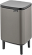 Мусорное ведро Brabantia Bo Hi 227202 7 л, платиновое