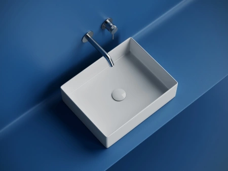 раковина ceramicanova element cn6069 накладная, 47.1x36.1 см, белая