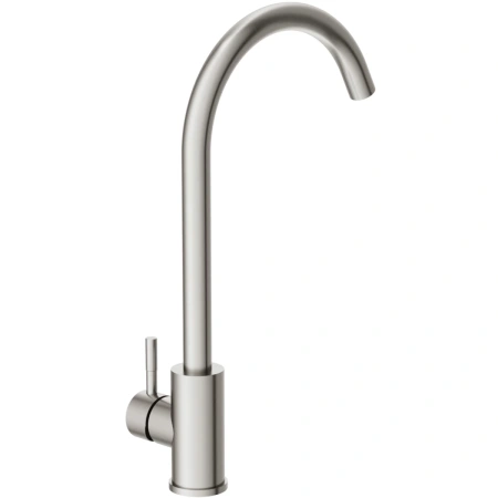 смеситель для кухни cersanit como a68242 сатин