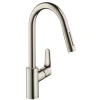 Смеситель для кухни Hansgrohe Focus M41 31815800, сталь