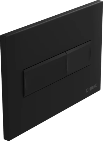 кнопка смыва для инсталляции diwo 7323 для унитаза, пластик, цвет матовый черный