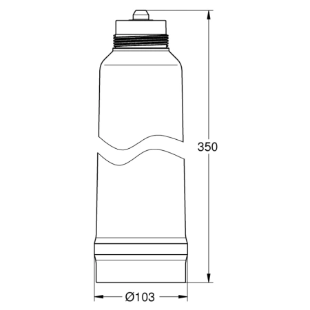 сменный фильтр 2600 л grohe blue l-size 40412001