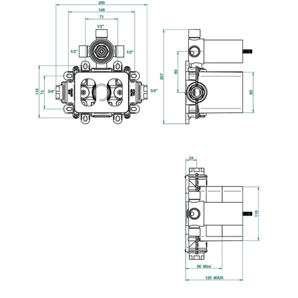 смеситель thg g00.a00.5600ae