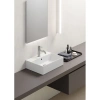 раковина gsi kube x 9447111 подвесная, 50x37 см, bianco lucido (белый глянец)