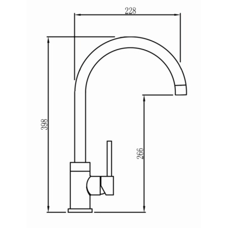 смеситель для кухни seaman eco glasgow ssn-3025