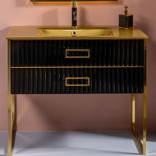 раковина boheme armadi art neoart 100 852-100-g золото