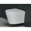 Унитаз Ceramicanova Forma CN3011 подвесной, с сиденьем микролифт, белая