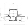 душевой трап 94x94/50 мм pestan confluo standard plate 3 13702564 2 в 1 с основой под плитку