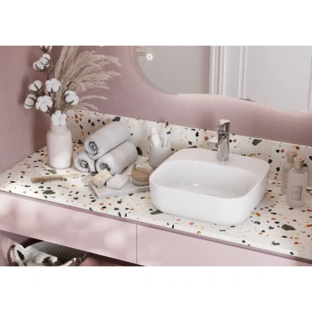 раковина 42x42 см акватон одри 1wh501709