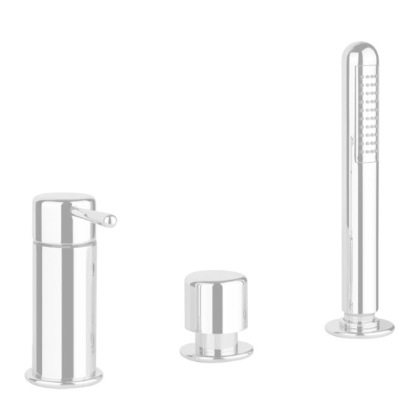 Смеситель на борт ванны Gessi Goccia 33638#279