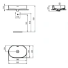раковина-чаша ideal standard strada ii 60см, t360401 евробелая