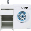 тумба с раковиной aquanet токио 110 l 239204 белая