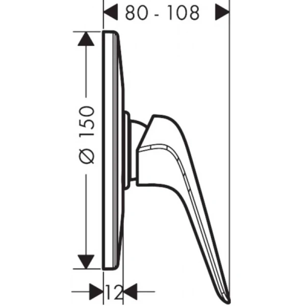 смеситель для душа hansgrohe novus 71067000