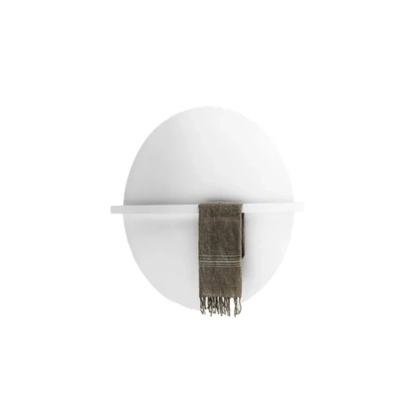 полотенцесушитель antrax saturn & moon ecesm073001t/bcor электрический, 73x16x73 см, белый матовый