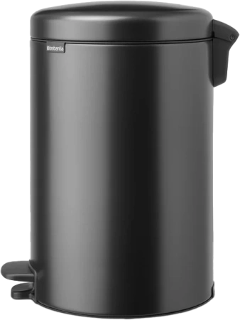 мусорное ведро brabantia newicon 233500 20 л, темно-серое