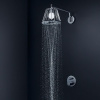 верхний душ axor lampshower 26031000 хром