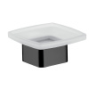 Emco Emco Loft Мыльница настольная, сатинированное стекло, цвет: черный