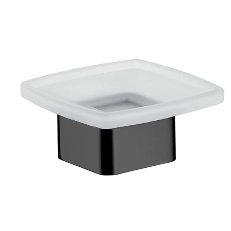 Emco Emco Loft Мыльница настольная, сатинированное стекло, цвет: черный