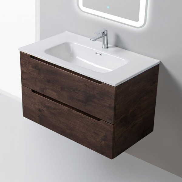 тумба под раковину belbagno etna 80 etna-800-2c-so-rw-p подвесная rovere moro