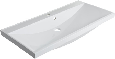 раковина 100 см aquanet нота 00284116 