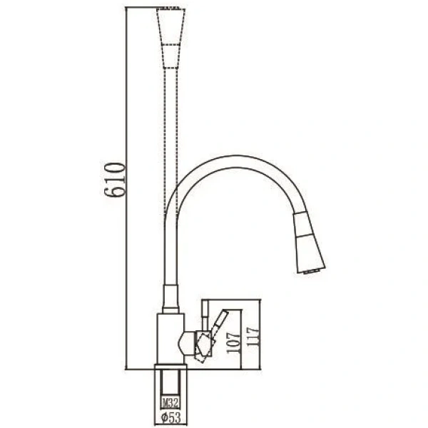 смеситель для кухни savol s-3002lm01