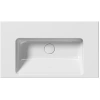 раковина gsi norm 8637111 подвесная, 70x40 см, bianco lucido (белый глянец)