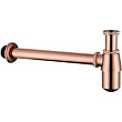 Сифон Abber AF0032RG для раковины, розовое золото