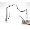 смеситель для кухни hansgrohe metris m71 14820800, сталь