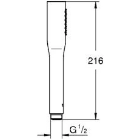ручной душ grohe eurhoria cosmopolitan 27400000