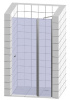 душевая дверь radaway almatea dwj 90 r прозрачное