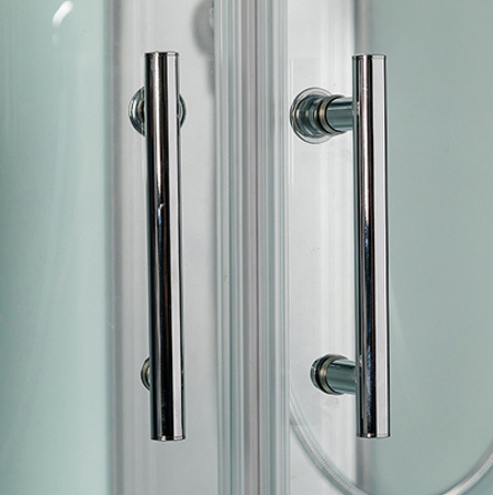 душевой бокс weltwasser ww500 emmer 170/85/55-2 170х85 10000004660 профиль хром стекло прозрачное