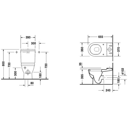 сиденье для унитаза duravit starck 3 0063890000 с микролифтом, цвет шарниров хром, цвет белый