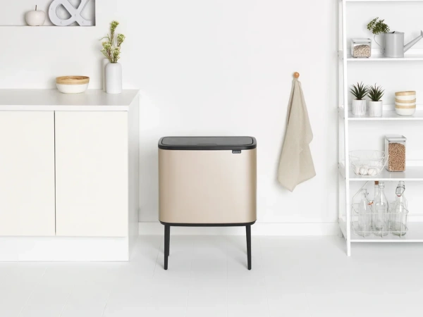 Мусорное ведро Brabantia Bo Touch Bin 304583 36 л, шампань