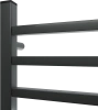 полотенцесушитель point вега pn71856gb электрический, 50x60 см, графит блеск