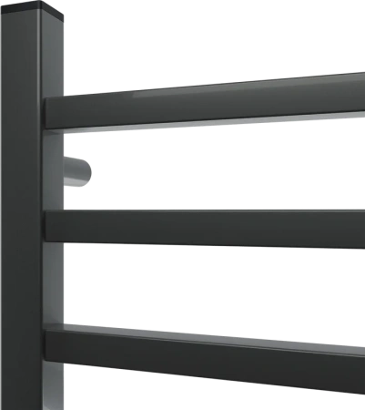 полотенцесушитель point вега pn71856gb электрический, 50x60 см, графит блеск