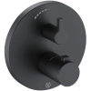 Смеситель для душа Kludi Nova Fonte Puristic 208353915 Черный матовый